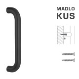 MP FT - MADLO kód K01 Ø 32 mm ST (BS - Černá matná) - ks - MP BN (broušená nerez)