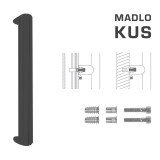 MP FT - MADLO kód K40 40x20 mm SP (BS - Černá matná) - ks - MP BS (černá mat)