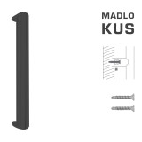 MP FT - MADLO kód K40 40x20 mm ST (BS - Černá matná) - ks - MP BS (černá mat)