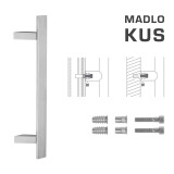 DVEŘNÍ MADLO MP kód K41Z 40x10 mm SP - ks (BN - Broušená nerez) - MP BN (broušená nerez)