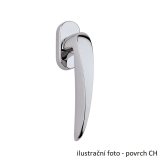 Okenní kování ARIA P710 RO - 4 pol. 35mm (CH-SAT - chrom matný) - Twin CH-SAT (chrom matný)