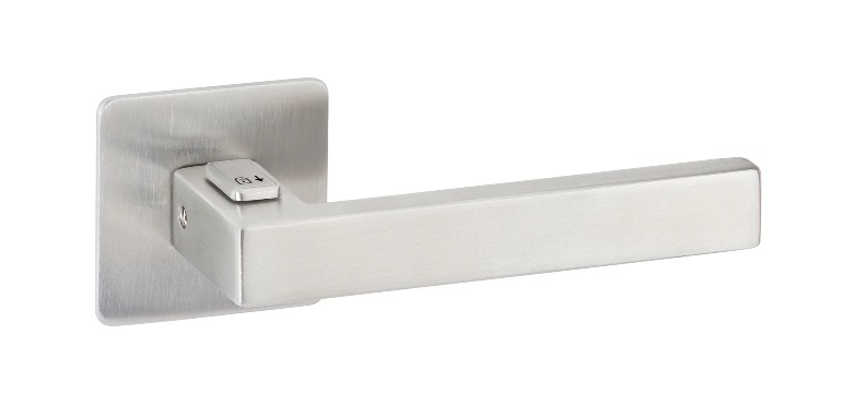 Dveřní  kování TWIN CUBOID HR H 1682FL FAST LOCK/E - plochá rozeta