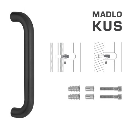 MP FT - MADLO kód K01 Ø 32 mm SP (BS - Černá matná) - ks