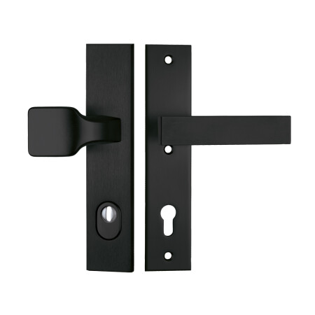 Bezpečnostní kování TWIN ALPHA DEF s klikou CARLA (CM)