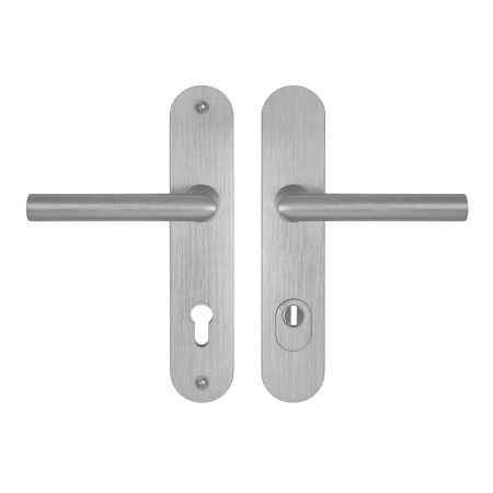 Bezpečnostní kování MP MPK - SECURO A01 PLUS - SO FAVORIT (F9 - Nerez elox) - s překrytkou