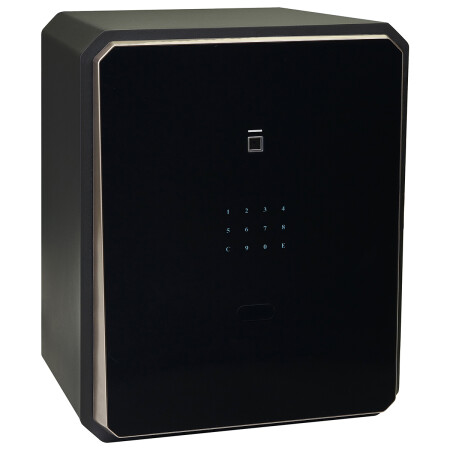 Ocelový sejf s elektronickým zámkem na číselný kód a otisk prstu RICHTER RS.45.LUX.FIN