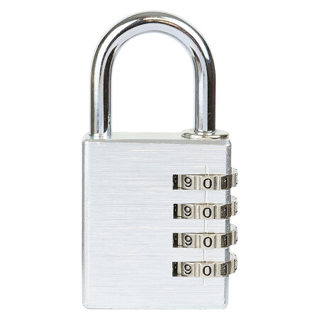 Hliníkový kódový visací zámek Richter RV.12002.40.STR