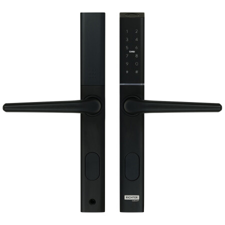 Digitální klika Richter DH.S3B-C.CE (černá)