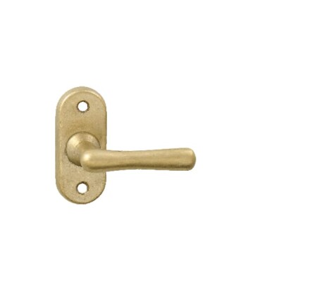 VÝPRODEJ Okenní půloliva malá MP - NI - ELEGANT (NAT - Natural mosaz nelakovaná)