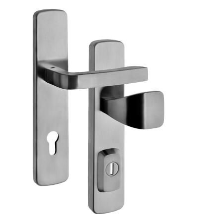 Bezpečnostní kování ROSTEX BK RX 1 ASTRA 3. tř. (Platina mat)