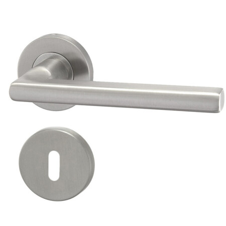 Dveřní kování HOLAR MT 13 s kulatou rozetou (nerez)