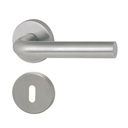 Dveřní kování HOLAR MT 01 s kulatou rozetou (nerez)