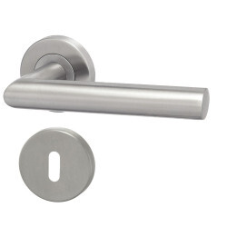 Dveřní kování HOLAR s kulatou rozetou MT 11 (nerez)