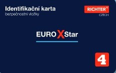 VÝPRODEJ Bezpečnostní vložka RICHTER EURO XSTAR (MATNÝ NIKL) - RC4 - 45/55