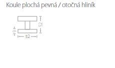 Koule ke kování ACT trojhran závit (F9)