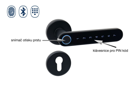 Chytrá klika Richter Czech Smart Touch Handle H.03.(CE)