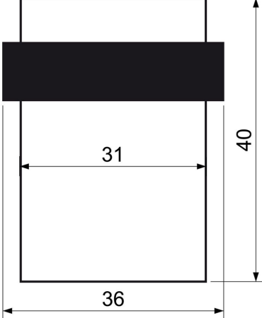 Dveřní zarážka RICHTER RDS.071.BRNI