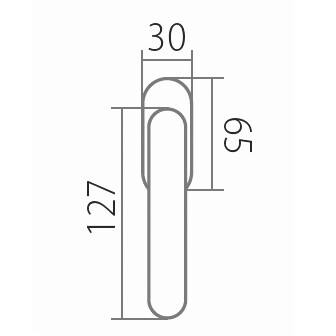 Okenní kování TWIN NICOL P 401 RO (Z - Zirkonium, zlatá)