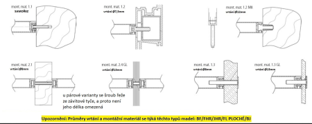 Madlo TWIN BF 118010 (E) - sešikmené - pár